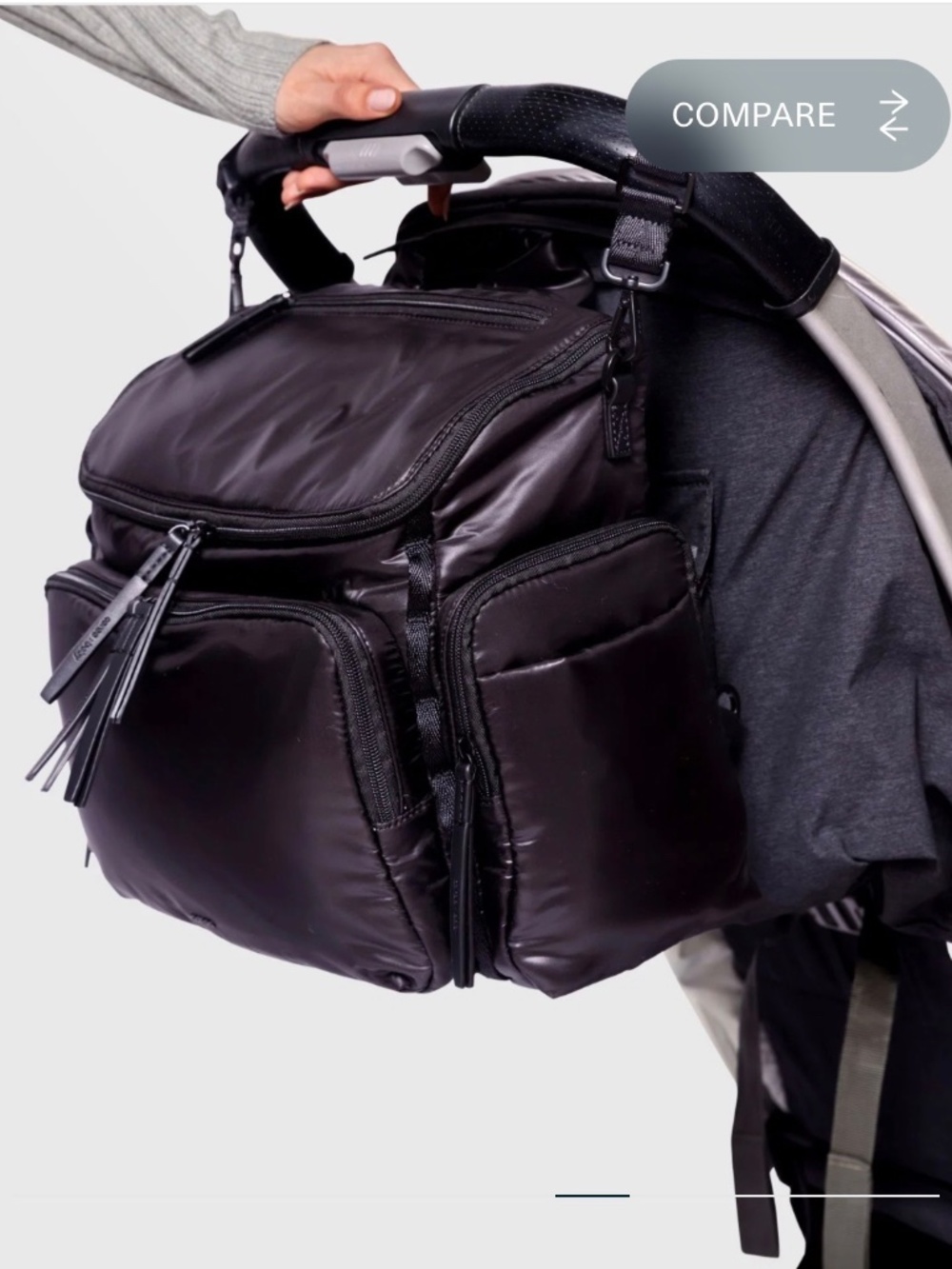 Caraa baby bag medium black - Picture 8 of 10